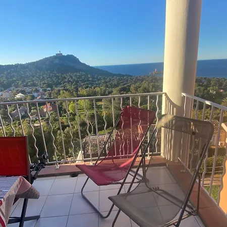 아파트 Le Reve D'azur Saint-Raphaël